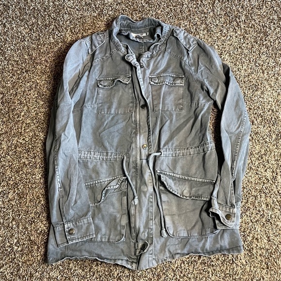 Kenar Jackets & Blazers - Kenar size x-small gray utility jacket